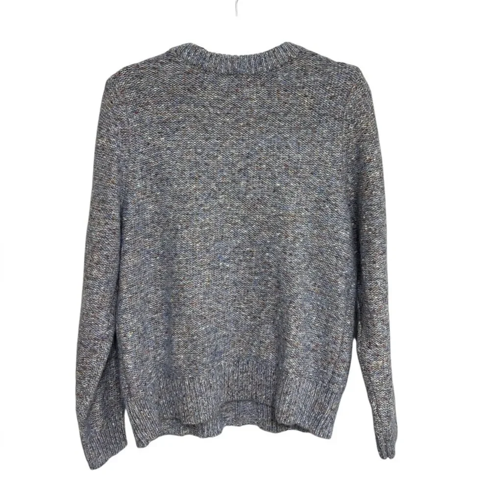NWT Target A New Day Cable Knit Crewneck Sweater in Light Blue Heather - Size S